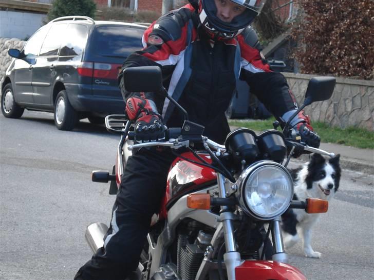 Suzuki GS500e /total skadet/ - og ét med mig :) køft jeg er tilfreds billede 8