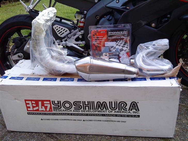 Yamaha R6-RR solgt - Komplet Yoshimura R55 udstødning ( uden katalysator ) billede 9