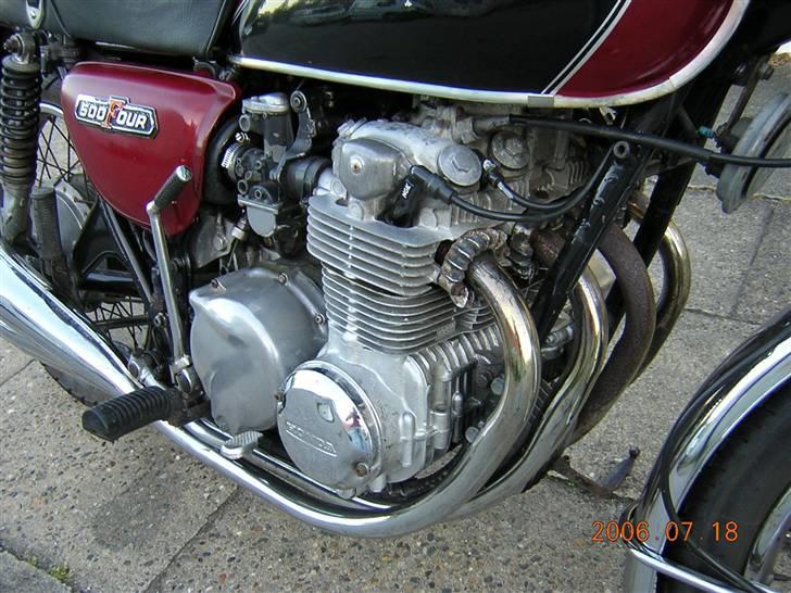 Honda CB 500 Four - 550 ccm tæt på billede 7