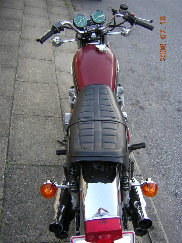 Honda CB 500 Four - lige Klar til at hoppe på og kører ud i solnedgangen billede 9