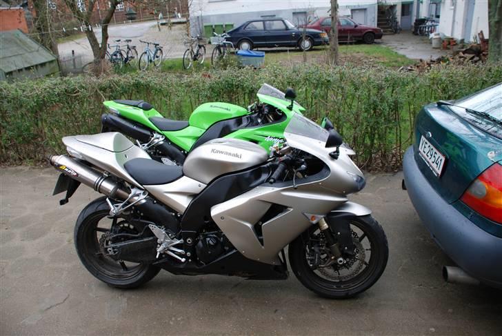 Kawasaki zx10r - 1 marts koldt men nøj det var lækkert at komme ud og køre billede 11