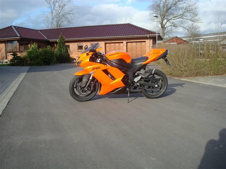 Kawasaki zx6r - Min splinter nye cykel :-) billede 1