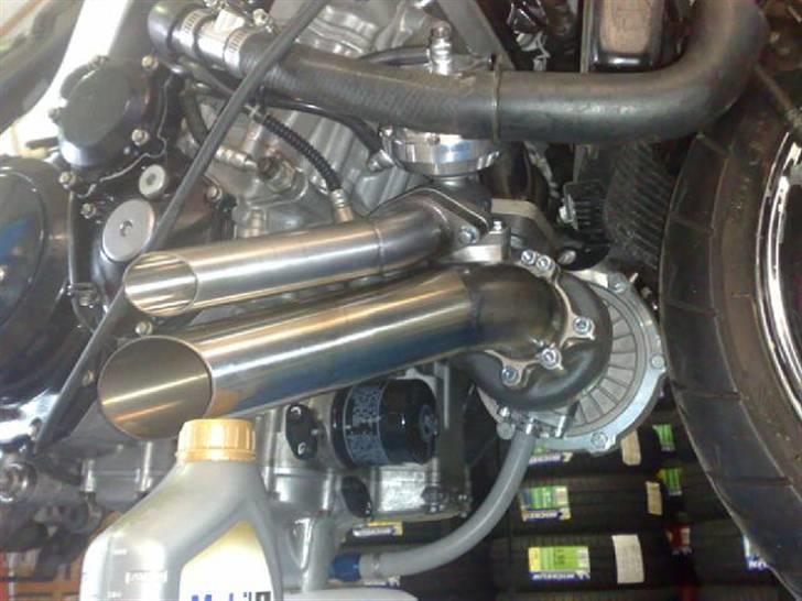 Suzuki Gsxr 1300 Hayabusa Turbo - Mølle og udstødning billede 15