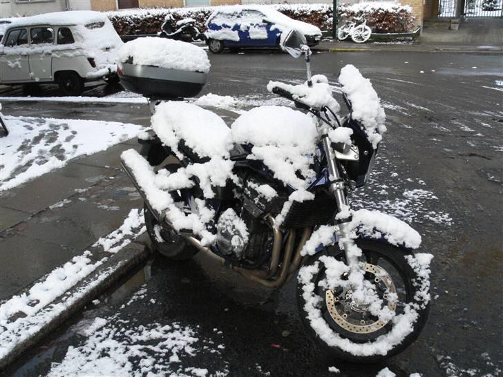 Suzuki 1200A - Sneen overraskede sg.. Så Trunde blev ikke dækket til.. billede 8