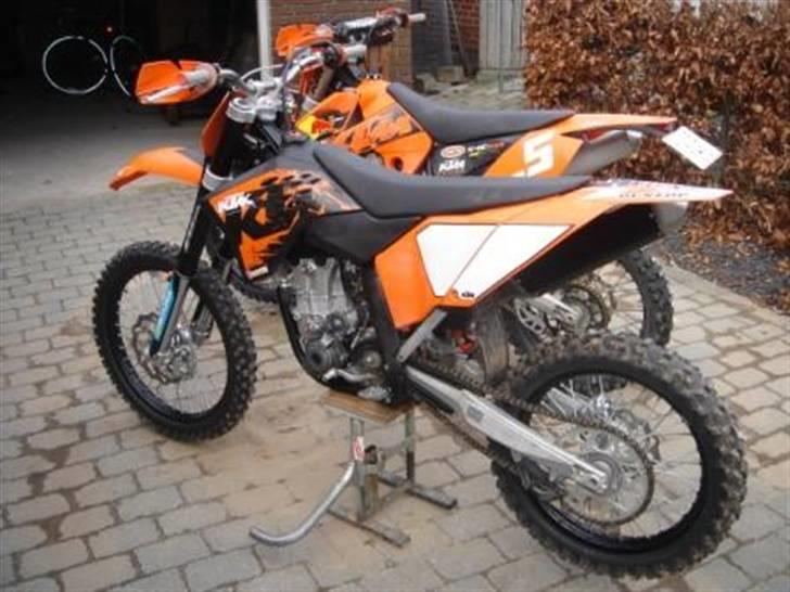 KTM 540 EXC - Og så en uden nr. plade billede 6