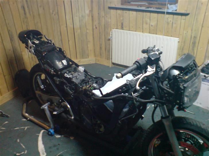 Suzuki GSX600F - stel malet og knast kæden skal skiftes billede 11