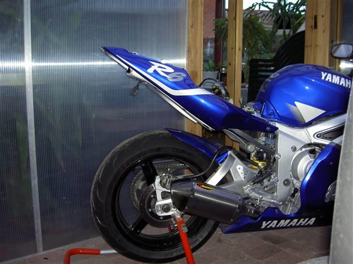 Yamaha YZF-R6 - Prøvemont. af den nye sædebund.. billede 14