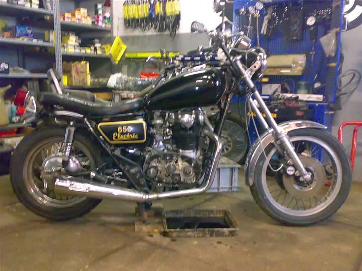 Yamaha Xs 650 Solgt billede 3