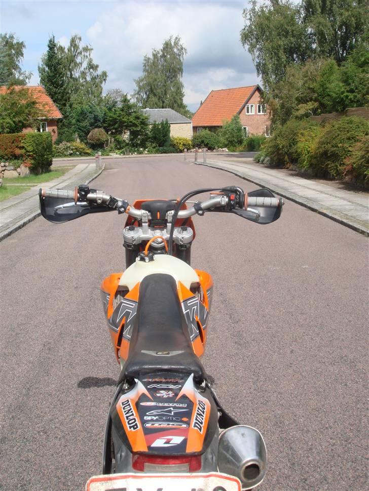 KTM 520 Exc SOLGT - excel bagfælge med renthal bagtandhjul og kæde. billede 9