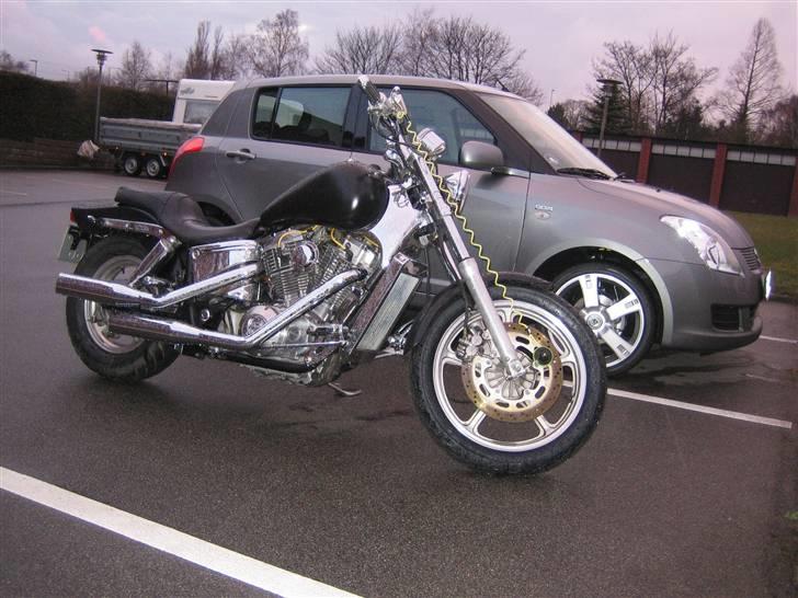 Honda VT 1100 Shadow - Hvorfor regner det altid i Danmark billede 9