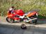 Honda vtr 1000 R.I.P - solen skinner min mc skinner