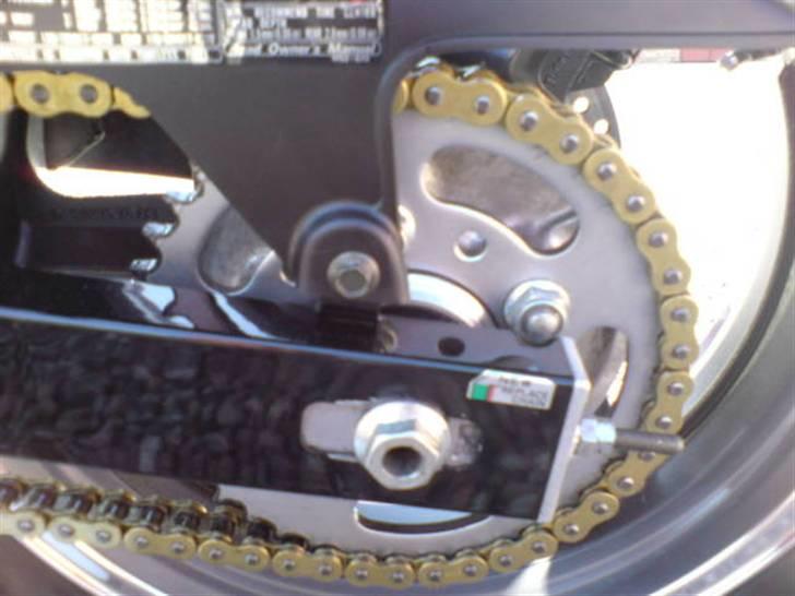 Honda cbr 1000 f - BLING! BLING! "guld" kæde billede 13