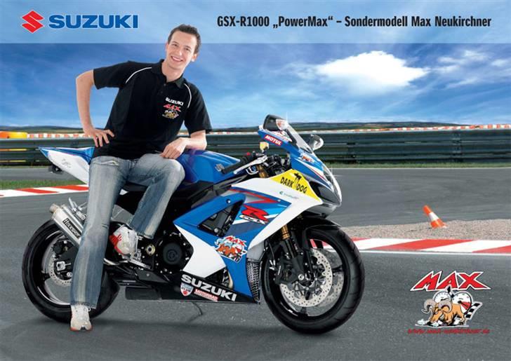 Suzuki GSX-R 1000 "PowerMax" - Powermax-look´et... har klistermærkerne liggende; men kan også godt lide den som den er nu :-) billede 2