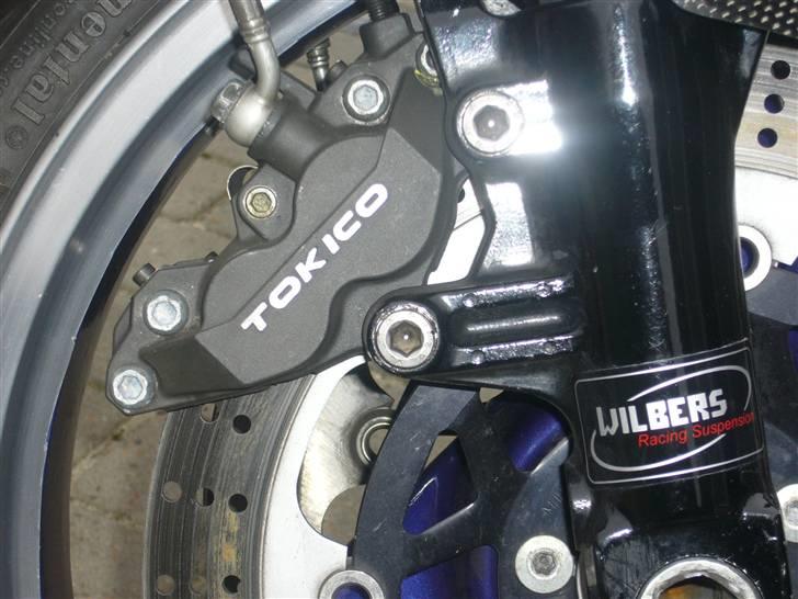 Kawasaki zxr750l - Nye bremsekaliber fra en gsx750r k1 billede 8