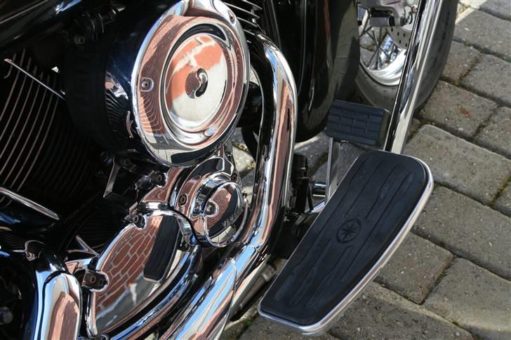 Yamaha Dragstar 1100 Classic  - Bremsepedal som i en person bil !  billede 2