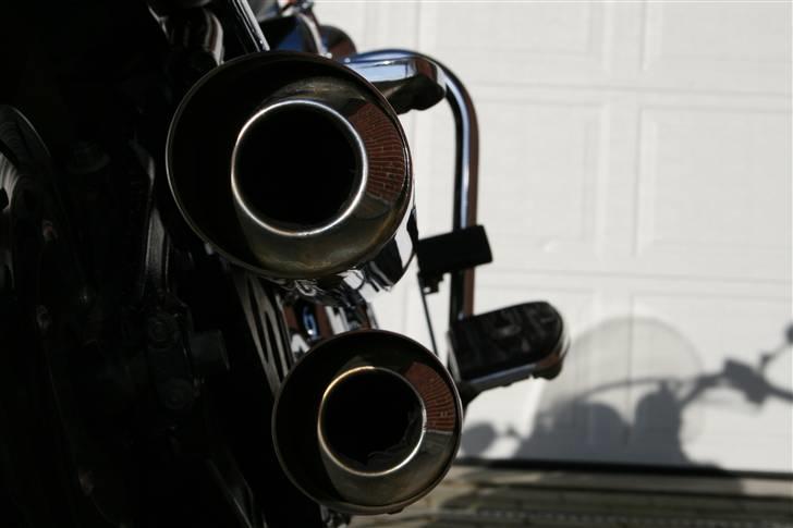 Yamaha Dragstar 1100 Classic  - Fede potter = Fed Lyd  billede 3