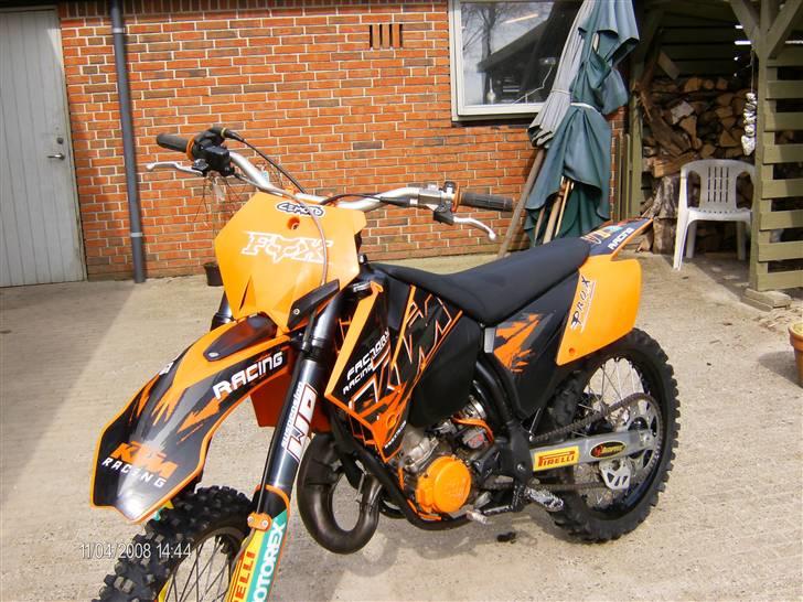 KTM Sx 125 Solgt* - billede er taget i år 2008 billede 1