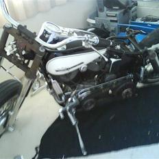 Harley Davidson FLH Duo Glide.