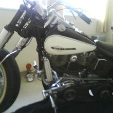 Harley Davidson FLH Duo Glide.