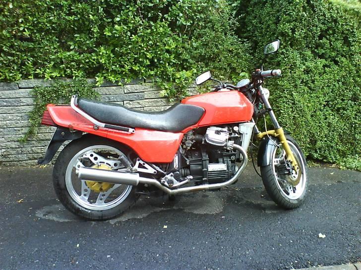 Honda cx 650e - Et sørgeligt syn ved afhentning efter køb billede 6