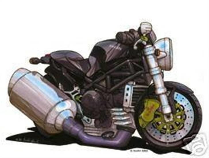 Ducati Monster 750 i.e. SOLGT - Dette er den billedlige beskrivelse af lyden med de nye potter! ahh sød musik!  billede 12