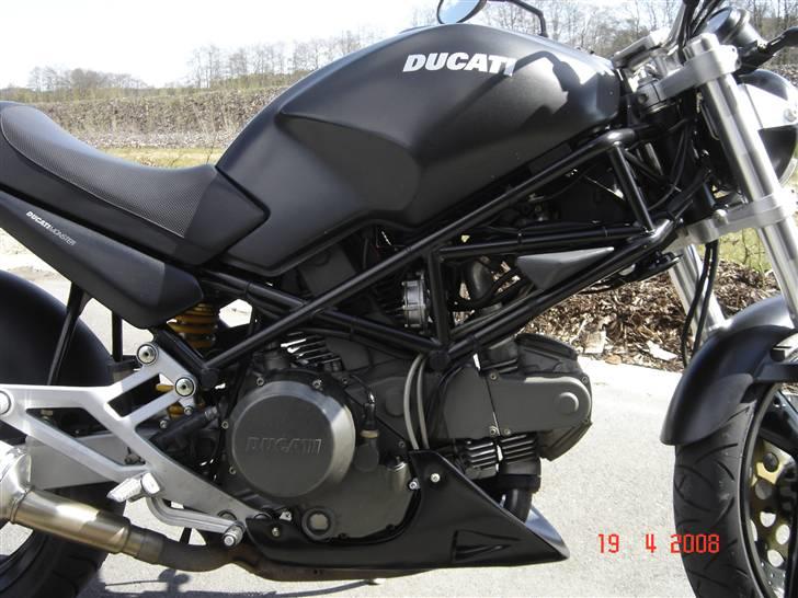 Ducati monster 600 dark - fedt rørstel og luftkøling billede 4