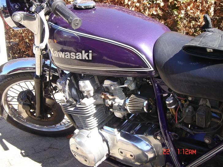 Kawasaki z650 - Det er jo lige før at den skinner Hurrraaaa billede 5