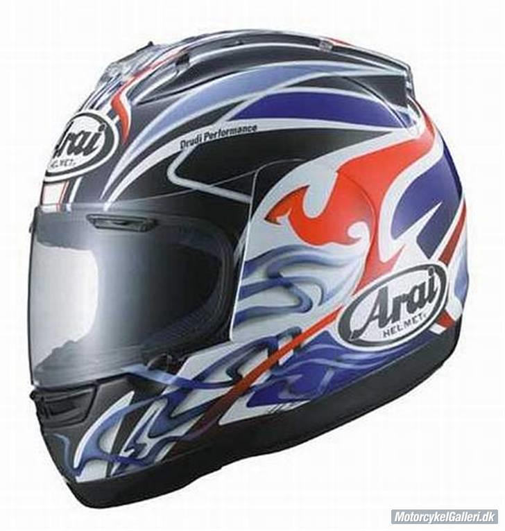 Suzuki GSX-R 750 - Arai RX-7 Corsair - Slide King. Når kun det bedste er godt nok til mit store dumme hoved. billede 10