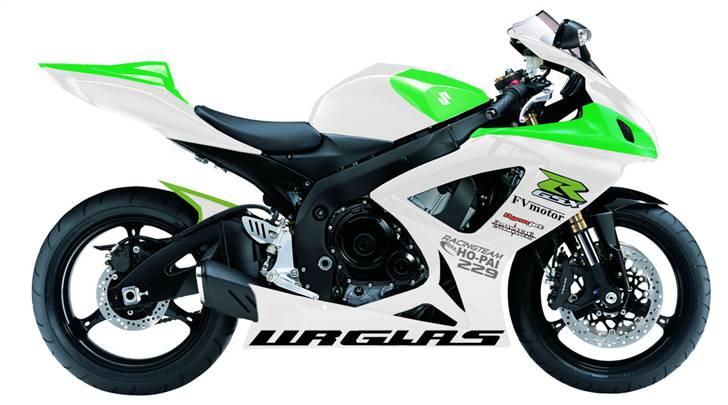 Suzuki GSXR 750 Baneged - SOLGT  billede 11