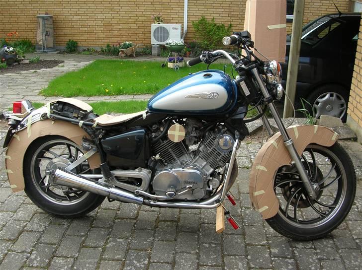 Yamaha XV 750 SE - Pap styling.... nemt, billigt og hurtigt! billede 5