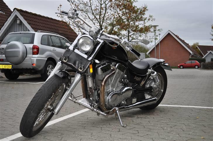 Suzuki vs 1400 intruder - og det nye fremflyttersæt billede 13