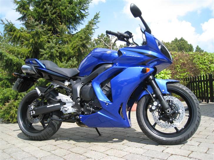 Yamaha FZ6S ( Kone-cykel ) SOLGT - Netop hentet hjem fra Vordingborg MC idag d. 2 maj 2008 billede 2
