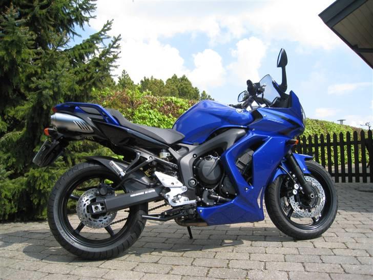 Yamaha FZ6S ( Kone-cykel ) SOLGT - Netop hentet hjem fra Vordingborg MC idag d. 2 maj 2008 billede 3