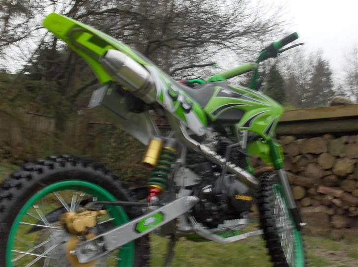 Loncin Kinesisk 150ccm DirtBike - Ældre billed. Havde haft hende i ca. 3 dage der..  billede 6