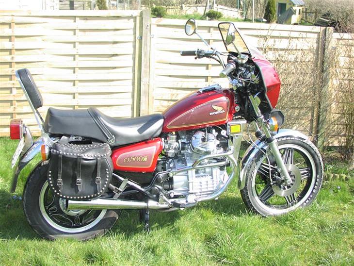 Honda cx 500 custom billede 1
