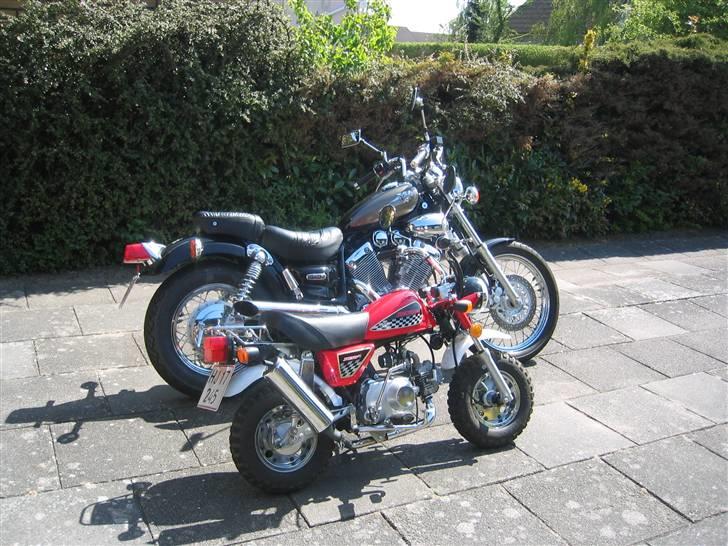 Jincheng Monkey 140 ccm Monster - SOLGT - Sammen med Virago´en billede 7