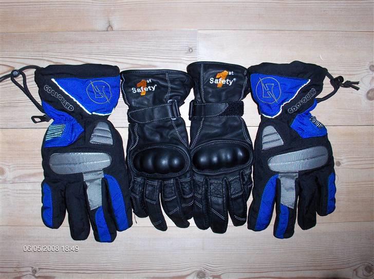 Kawasaki ER 5 **Totalskadet** - Handsker, sommer og vinter billede 14