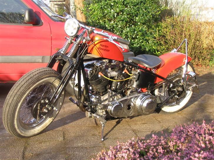 Harley Davidson knucklehead billede 2