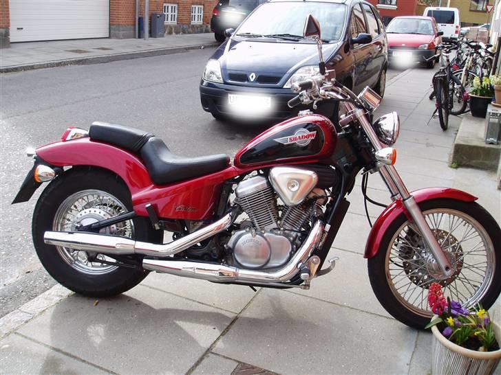 Honda Shadow VT 600 - Her har vi så endnu et billede af min MC billede 4