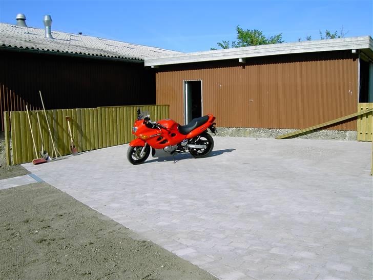 Suzuki GSX600F - lige samlet efter rengøring billede 6