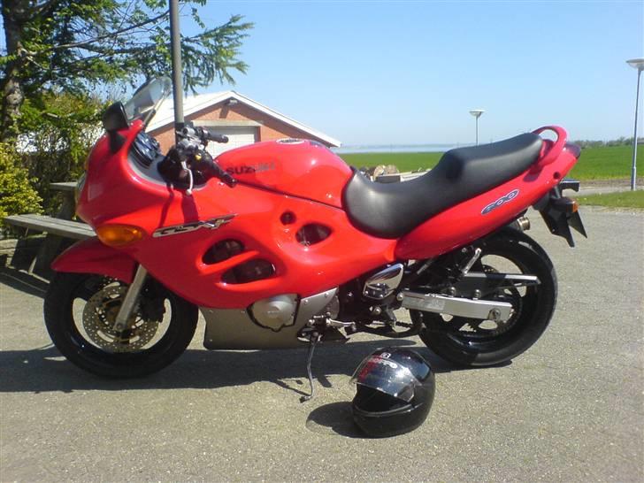 Suzuki GSX600F - dagen efter jeg hentede den billede 9