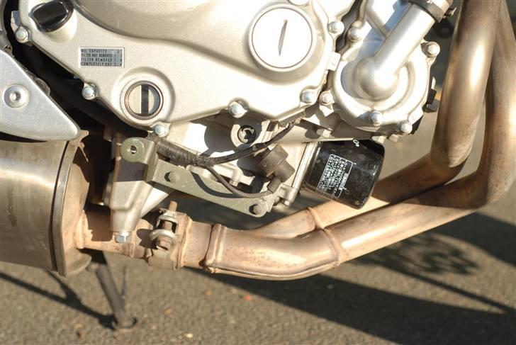 Kawasaki ER-6F - SOLGT - Tilslutning af original udstødning billede 11