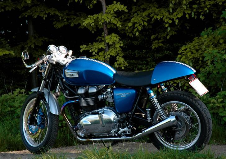 Triumph Thruxton Cafe Racer - 2010 billede 4