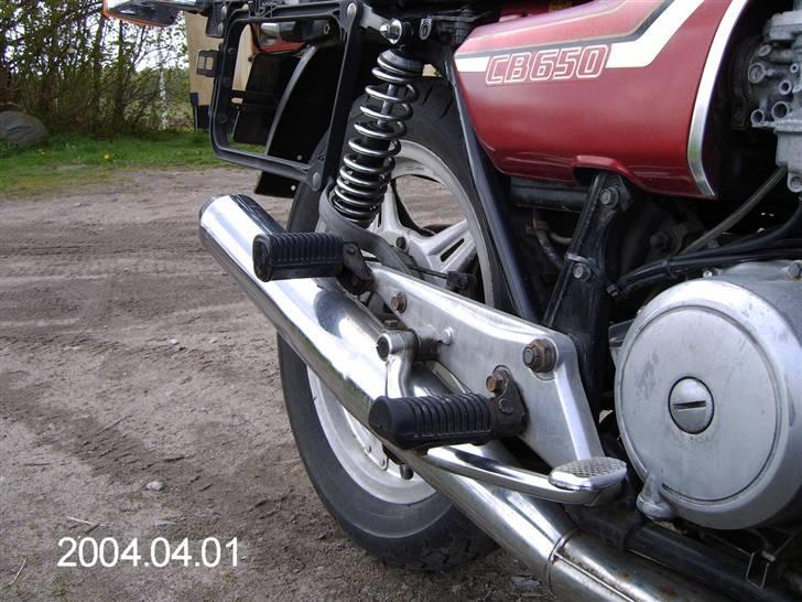 Honda CB 650 Four Solgt - Sådan så den ud ved købet. billede 8