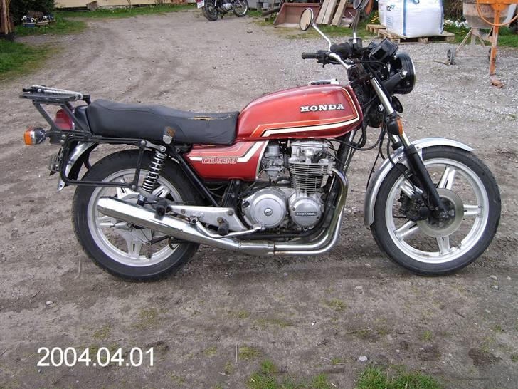 Honda CB 650 Four Solgt - Sådan så den ud ved købet. billede 17