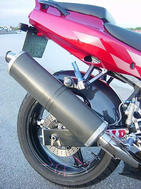 Kawasaki zx-6r - Tailskairt og carbon Acrapovic billede 8