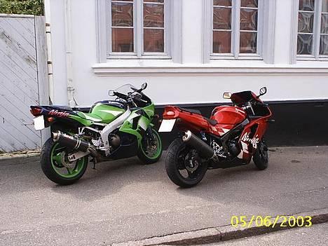 Kawasaki zx-6r - Min og min brors gamle mc... billede 13