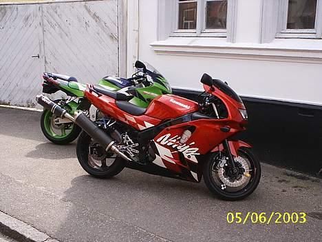 Kawasaki zx-6r - Min og min brors gamle mc... billede 14