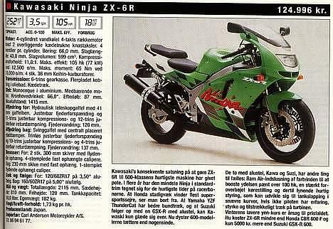 Kawasaki zx6r til salg billede 10