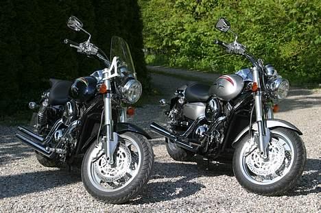 Kawasaki Mean Streak VN 1500 [DØD] - Her holder min ved siden af min fars. billede 6